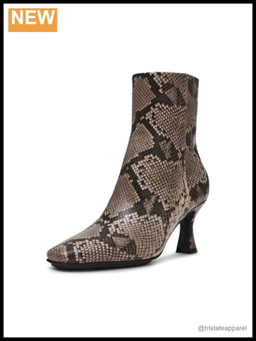 Anne Klein Pablo Ankle Bootie iFlex Comfort Pointed Toe Faux Leather Side Zip